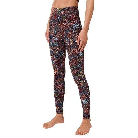Lululemon Align Pant Foliage Overlay Multi size 0 - Picture 2 of 8